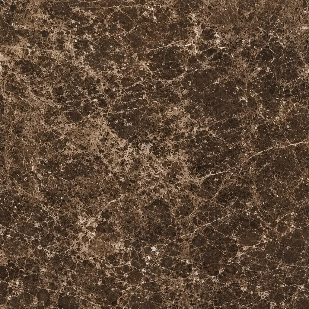Emperador marble: deep brown with fine cream veining